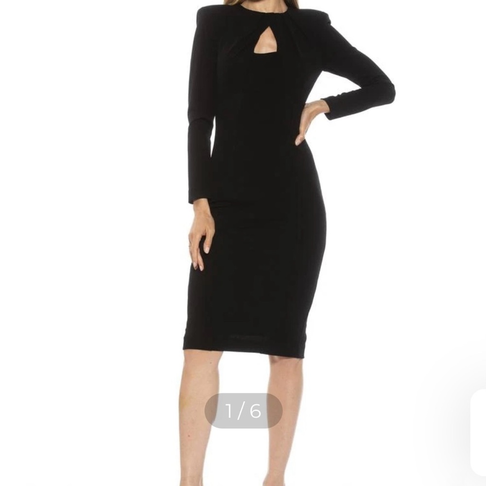 Alexia Admor Elegant and Sexy Little Black Kesia Dress